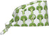 Nurse Scrub Cap Men Women with Buttons - Cute Cartoon Cauliflower Print