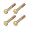 Hex Bolts (1/2-20x3") 4Pcs, Grade 8 Carbon Steel Zinc Plated Partial Threaded Hex Head Screw Bolt