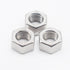 Kuprowin M4 M4-0.7mm 150pcs Metric Hex Nuts, Stainless Steel Standard Metric Coarse Thread Hardware Nuts;