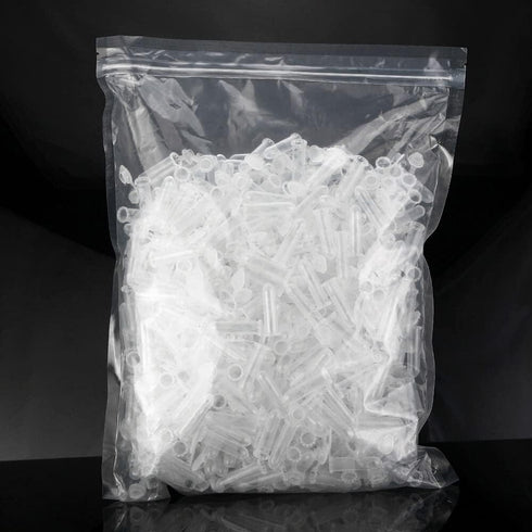 5ml Microcentrifuge Tubes 300PCS, Clear Round Centrifuge Small Sample Bottle Vials for Lab, Plastic Snap Tubes
