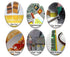 TAPEGO High Temperature Resistant Tape, Polyimide Kapton Tape for Electronics Masking Soldering, 1/8inch, 1/4inch,