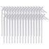 Spray Foam Replacement Tubes Nozzle, Gap Filling Insulating Foam Spray, Replacement Tube for DIY Spray Foam (Pack of 30)
