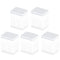 Merkunis 250 Pcs Clear Plastic Test Tubes with Caps, 16 x 100 mm (10 ml) for Scientific Experiments & Parties