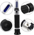 VGVGV 0-100% 1.000-1.070SG Brix Refractometer, Handheld Salinometer Salinity Aquarium ATC Refractometer Salinity