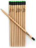 three leaf Recycled Paper Pencils, Pack of 10, Eco-Friendly, Non-Toxic Wood Free Pencil with Latex Free Eraser