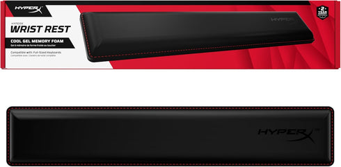 HyperX Wrist Rest - Full Sized - Cooling Gel - Memory Foam