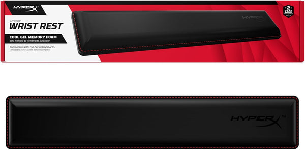 HyperX Wrist Rest - Full Sized - Cooling Gel - Memory Foam