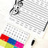 DIAND Magnetic Dry Erase Board, Note Reading Board for Music Lessons, Best Gift for Music Teacher