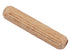 Wooden Dowel Pins, 200 Pieces 1/4" x 2", Fluted Beechwood Craft Supplies