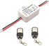DieseRC 433Mhz Universal Wireless Remote Control Switch, DC 12V 1CH RF Relay Receiver Module with 2 Transmitters
