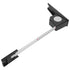 Height Measurement Tool, 2M Retractable Tape Ruler, Portable Stadiometer Wall Mounted, Black Growth Ruler