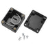 Project Box, 4 Pcs Electrical Junction Box, IP65 Waterproof ABS Plastic Dustproof Outdoor Electrical Project Case,