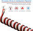 BNTECHGO 16 Gauge Flexible 2 Conductor Parallel Silicone Wire Spool, 10ft Red Black, High Resistant 600V