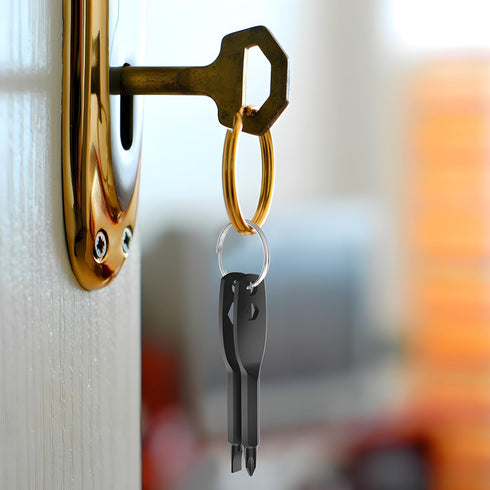 4-in-1 Gifts for men, Father's Day gifts Pocket Screwdriver Keychain Tools, Mens for Dad Husband Boyfriends Cool