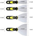 Putty Knife Scrapers, Spackle Knife, Metal Scraper Tool for Drywall Finishing, 4 Pack