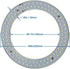 T9 LED Circline Light Bulb, 8 Inch 1600LM, 13W Clear Cover 6000K Replacement for FC8T9/CW, Ballast Bypass Required