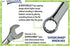 Williams 1209MSC Super Combo Combination Wrench, 9 Millimeter