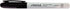 Universal UNV07071 Fine Bullet Tip Permanent Marker, Black, 1 Dozen