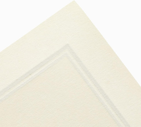 Set 48-Pack) Premium Stationery Paper with Envelopes (Ecru and Black