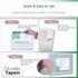 Clear Packing List Envelopes, 6''x9'' Top Loading Shipping Label Envelopes, Adhesive Pouches for Shipping (500pcs)