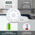 Dimmable (6 Pack) Reoshine Motion Sensor Light Indoor, Under Cabinet Light, Ceiling Lights, AA Battery Operated Stick