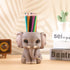 Elephant Pen Pencil Holder - Cute Fashion Desk Organizer, Makeup Brush Holder for Home Office Supplies