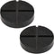 Universal Floor Jack Rubber Pad Adapter for Pinch Weld Side Frame Rail Protector Puck/Pad (2 Pack)