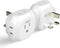 Ceptics US to UK Plug Adapter, Ultra Compact Power Adapter for USA to Type G Countries, 2 Pack