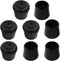 Auvotuis 8Pcs 1-1/8 Inch (28mm) Chair Leg Tips Caps, Round Rubber Non-Slip Folding