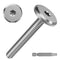 FMhotu Combo Sidewalk Screws Bolts, 304 Stainless Steel Hurricane Shutter Hardware Rust-Resistant Durable