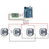 2 Sets 50kg Human Scale Load Cell Weighing Sensor + HX711 A/D Amplifier Weight Module DIY Kit