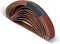 POWERTEC Sanding Belts 3/8 x 13 Inch, 40 Grit Aluminum Oxide Belt Sander, 10PK for Wood & Paint, Metal Polishing