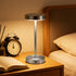 Table Lamp Base Round Metal Stand with Wire Pass-Through Flat Bottom DIY Lamp Base for Stable Bedroom and Living Room