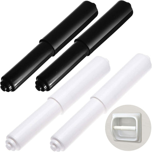 XIAHIOPT (Pack 3) of Holder Roller Telescopic Roller Bathroom Tissue Holder &Convenient Bathroom Accessories Bathroom