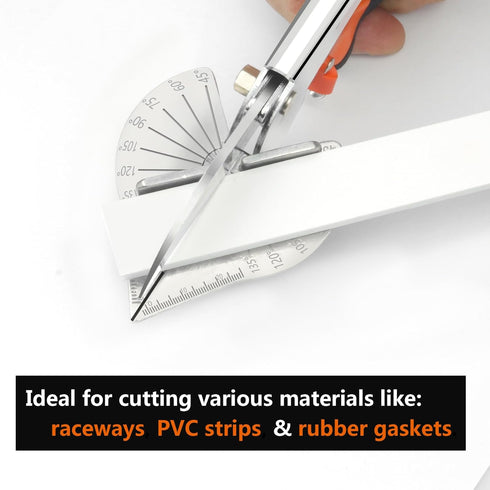 Angle Mitre Shear Cutter - Multifunctional Tool for Angular Cutting of Plastic, PVC, and Molding Trim by Bestong