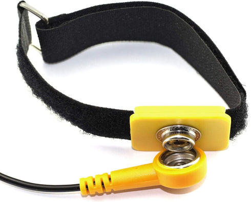 Tegg 1-Pack Adjustable ESD Wrist Strap, Anti Static Bracelet with Grounding Wire, Static-Release Wristband