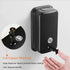 Generic 304 800ml) Bathroom soap Dispenser Bathroom Hotel Household Stainless Steel Soap Dispenser Black Wall-Mounted