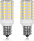 Upgraded 5304517886 kei d28a kel2811 LED Bulb E17 4W Refrigerator Light Bulb, Daylight 5.5W, Pack of 2