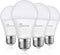 4 Pack A19 LED Light Bulbs, 100W Equivalent, 1500 Lumens, Daylight White 5000K, E26 Standard Base, Non-Dimmable