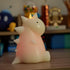 5.7" 6.7", 18 Luminara Flameless Dinosaur Figural Color Changing LED Candle, x Real Wax Moving Flame Battery Operated