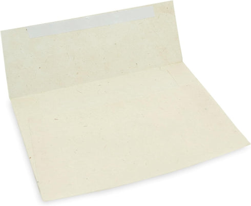 Kathmandu Valley Co. 5x7 inch Handmade Lokta Paper Envelopes, Vintage Envelopes for Wedding Invitations (25 Pack)