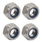 uxcell 4pcs M8 x 1.25mm Pitch Metric Thread 304 Stainless Steel Left Hand