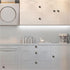 Closet, Black Finish Sugar Skull Daisy Printed Drawer Knobs, Stylish Cabinet Hardware for Bedroom Cupboard