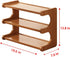 BEKMLOD 3 Tier Bookshelf for Desktop, Storage Rack, Desktop Organization