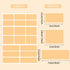 540Pcs 3 Removable Food Labels, Size Labels for Jars, Essential Oil Bottle,Spice Bottle,Food Storage Gift Label