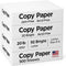 Generic Copy Paper 8.5 x 11 4 Reams (2,000 Sheets) | 20 lb