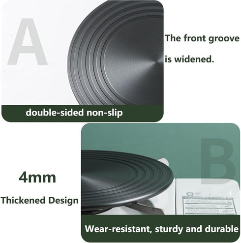 11-Inch, Simmer Heat Diffuser UNOSCHRIM Heat Conduction Plate, Aluminum Plate, Non-Slip Thermal Conductive Plate