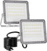 Ceena 35W Plug in LED Flood Lights Outdoor, 3500lm Super Bright LED