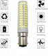 BA15D Bulbs 15W Dimmable, 120V 136-LEDs 2835SMD 6000K 2250LM CRI>90+,150 2-Pack LED Double Contact Bayonet Base