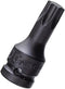 Genius Tools 1/2" Dr. T-30 Star Impact Bit Socket, 60mmL (CR-Mo) - 4460S30 by GENIUS TOOLS